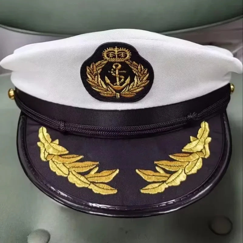 Ensemble chapeau capitaine marin