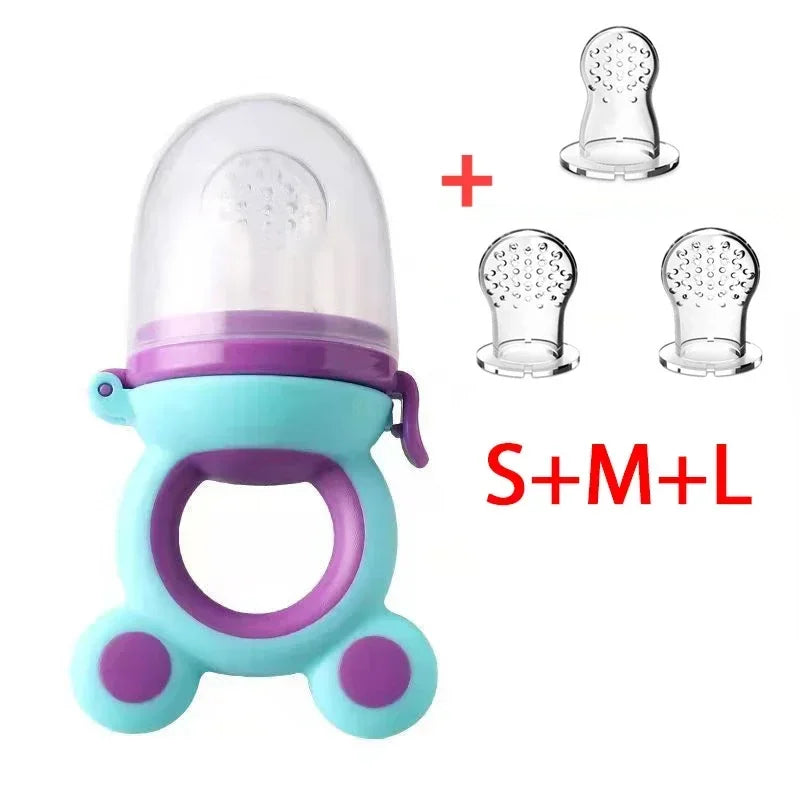 Tétine bébé en silicone pour fruits et légumes