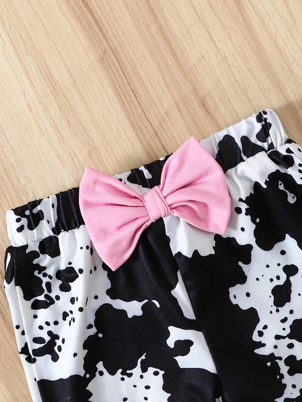 Ensemble bébé fille avec body manches bouffantes