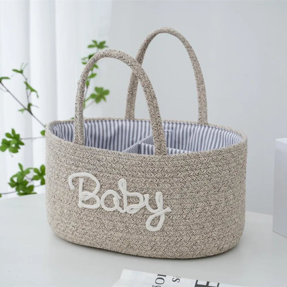Panier de rangement bébé portable et pliable