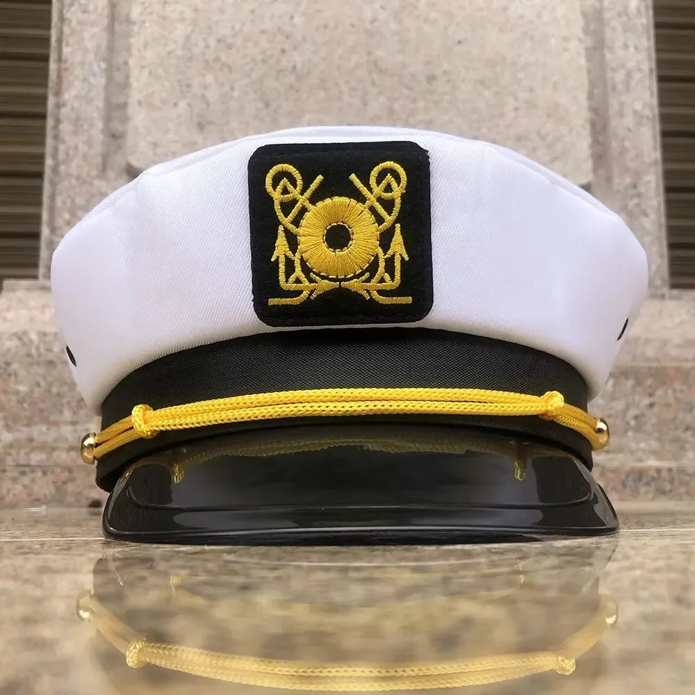 Ensemble chapeau capitaine marin