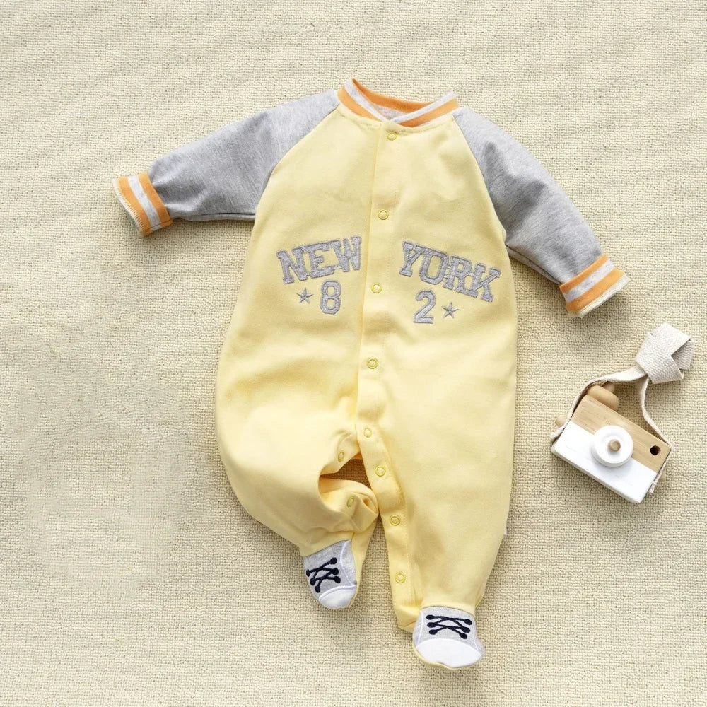 Combinaison bébé mi-saison en coton