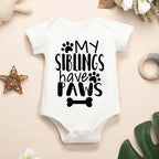 Body bébé avec motif animal