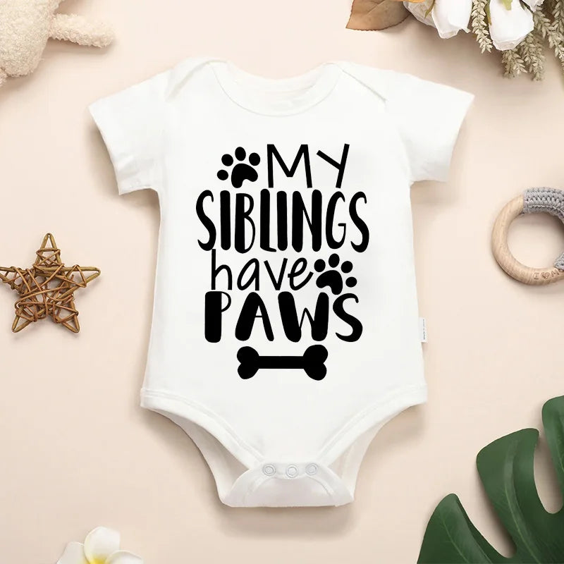 Body bébé avec motif animal