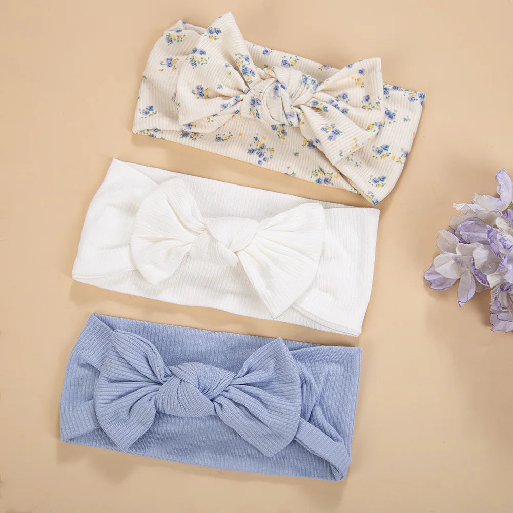 Bandeaux bébé fille avec nœud