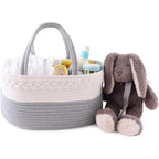Panier de rangement bébé portable en toile