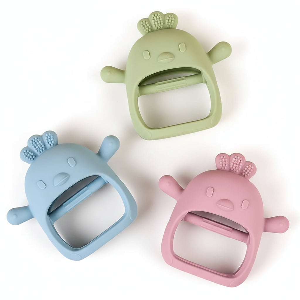 Gant de Dentition en Silicone pour Bébé