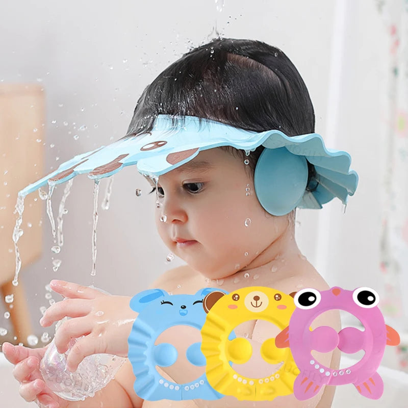 Chapeau de bain bébé réglable