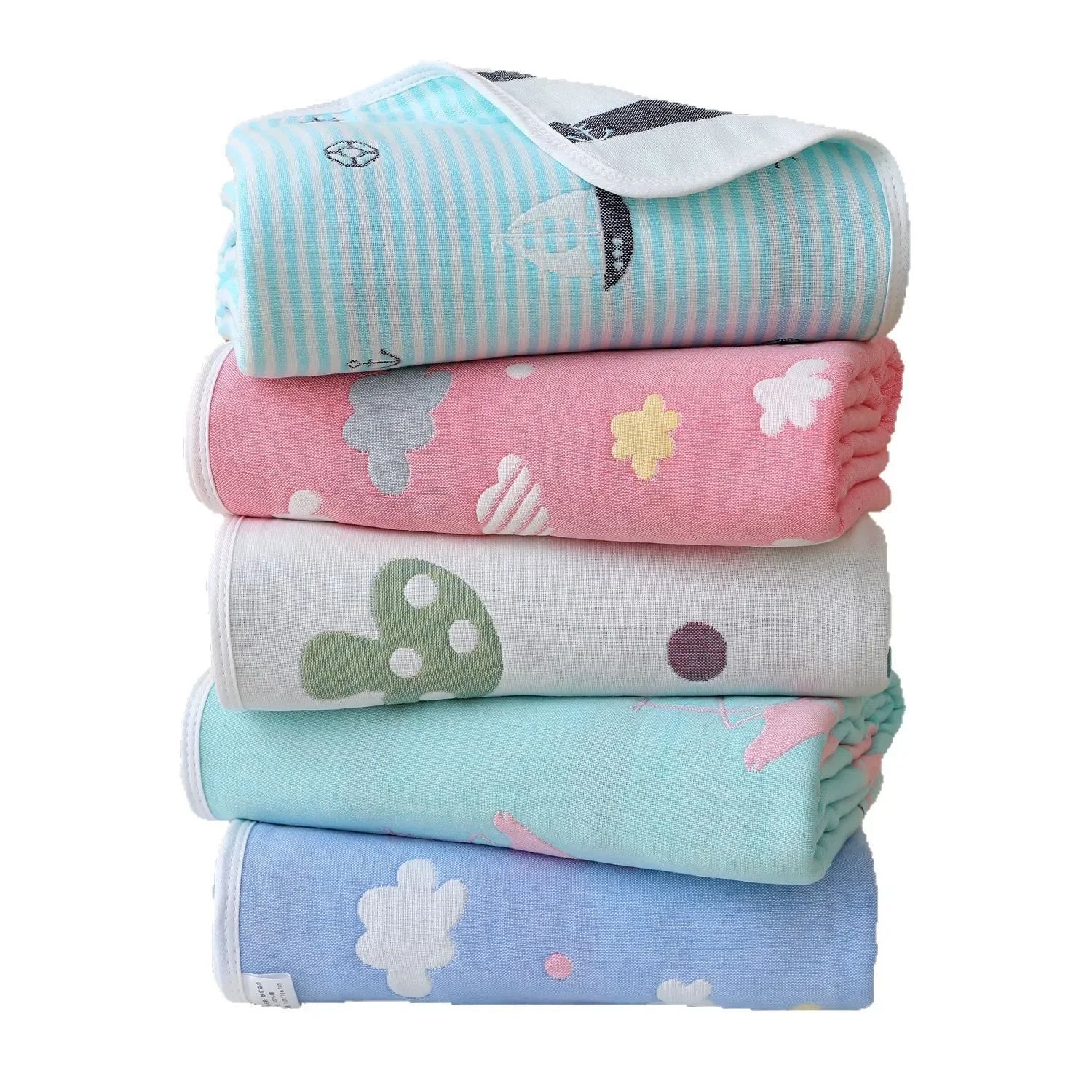 Couverture chaude en coton pour bébé