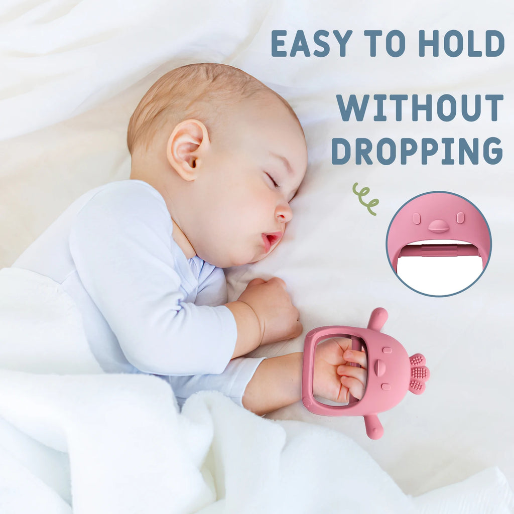 Gant de Dentition en Silicone pour Bébé