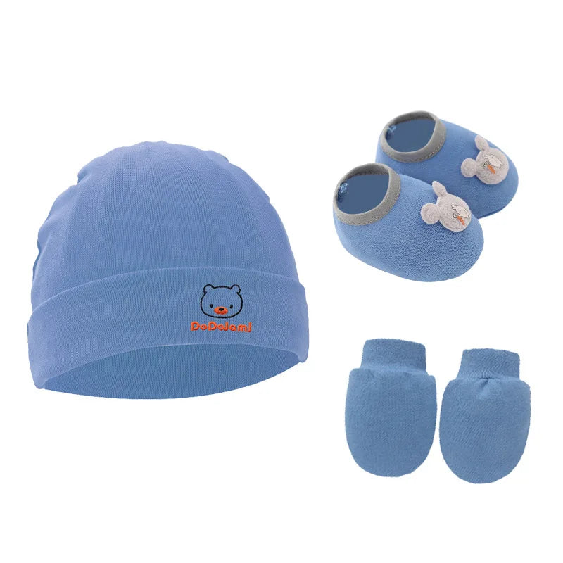 Ensemble naissance 3 pièces en coton