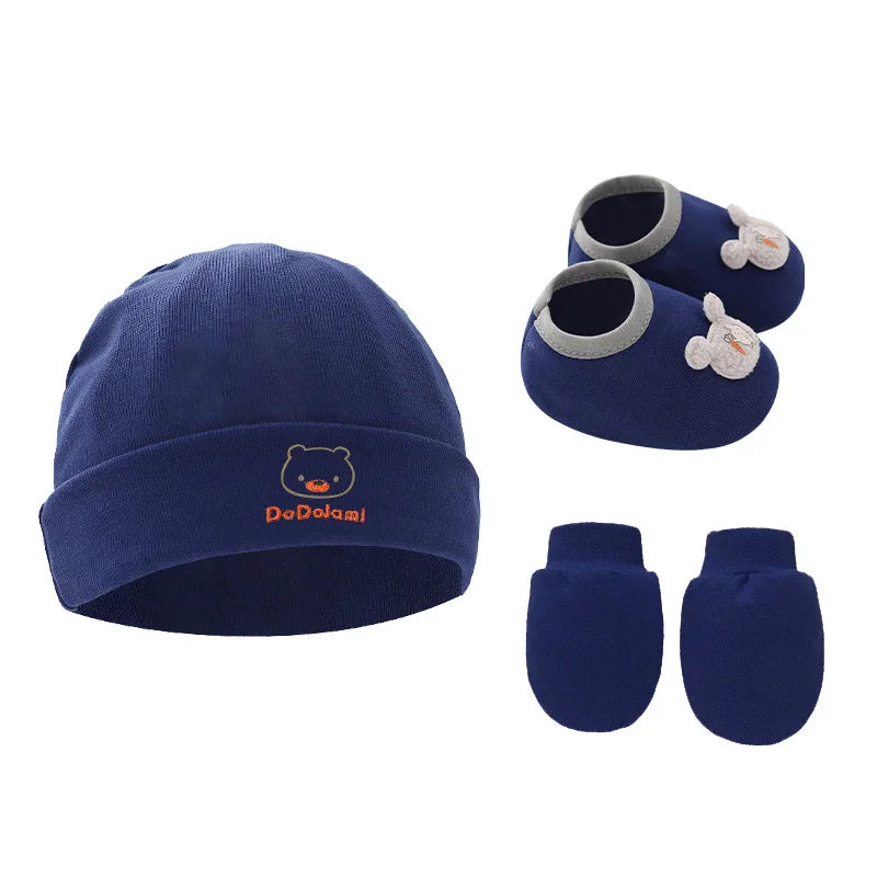 Ensemble naissance 3 pièces en coton
