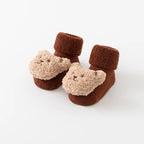 Chaussettes bébé hiver chaudes et antidérapantes