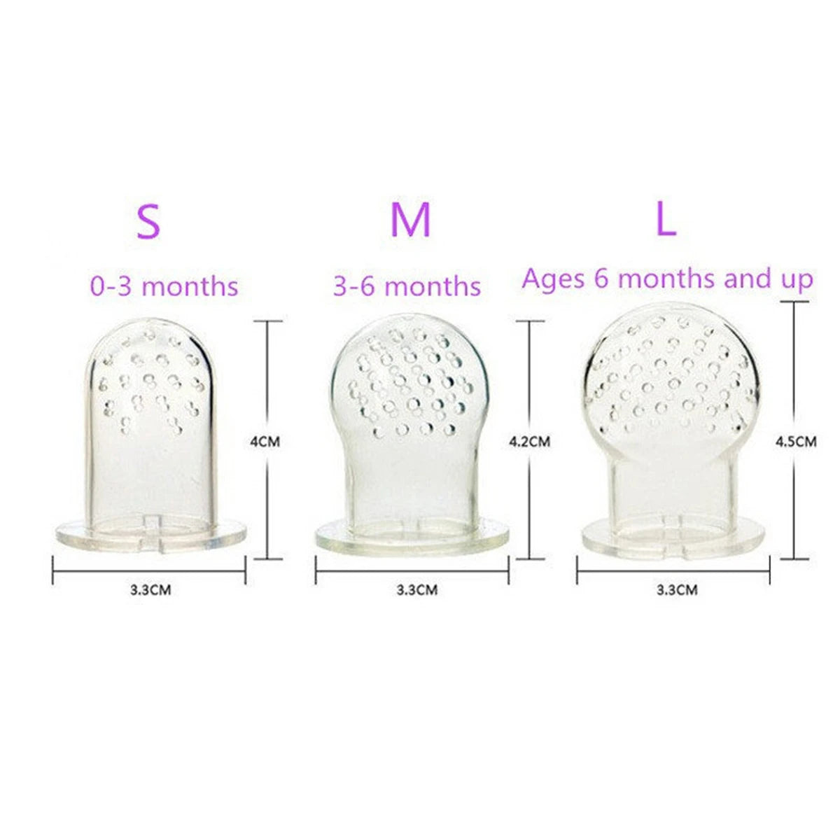 Tétine d’alimentation fruits et légumes