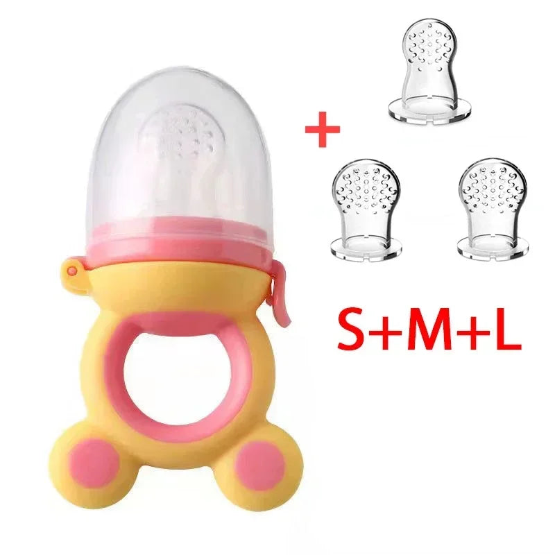 Tétine bébé en silicone pour fruits et légumes