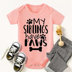 Body bébé avec motif animal