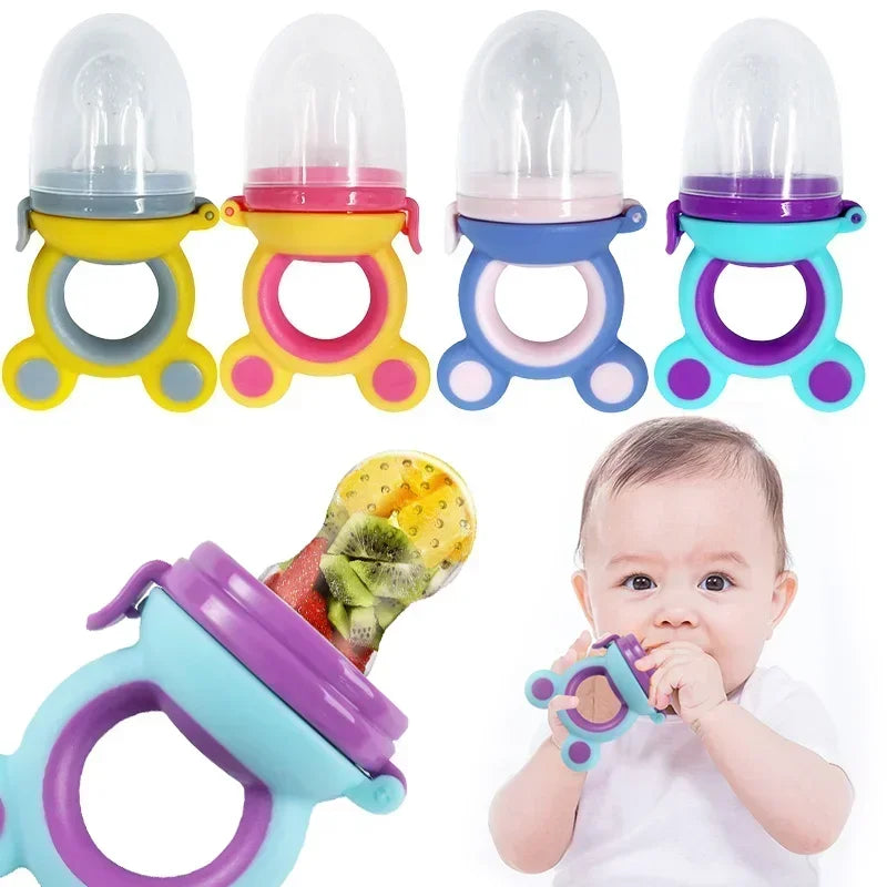Tétine bébé en silicone pour fruits et légumes