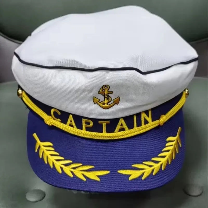 Ensemble chapeau capitaine marin