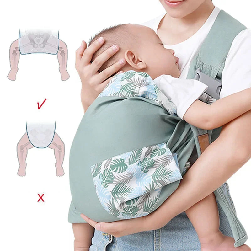 Porte-bébé pour allaitement et portage