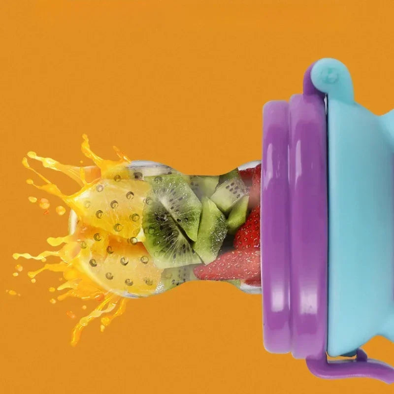 Tétine bébé en silicone pour fruits et légumes