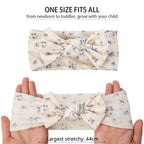 Bandeaux bébé fille avec nœud