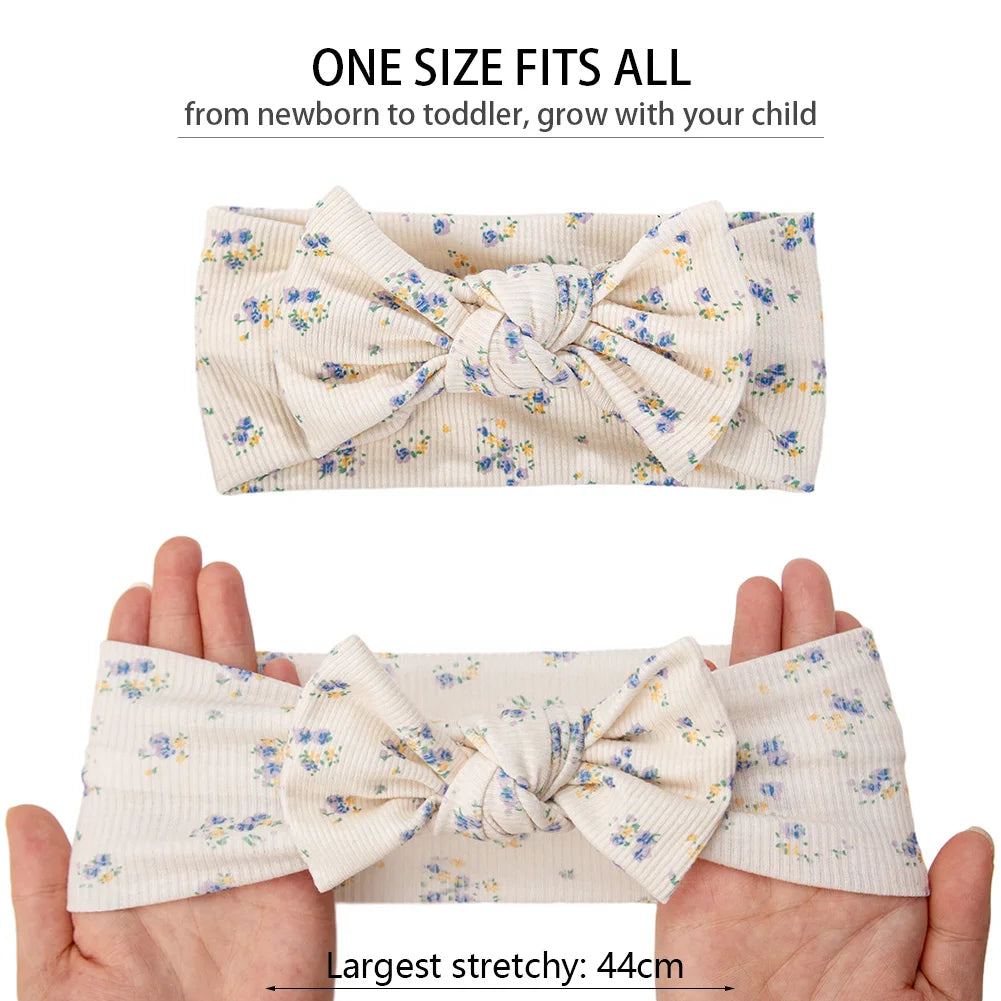 Bandeaux bébé fille avec nœud