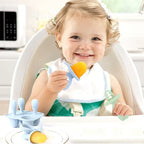 5 anneaux de dentition bébé en silicone sans BPA