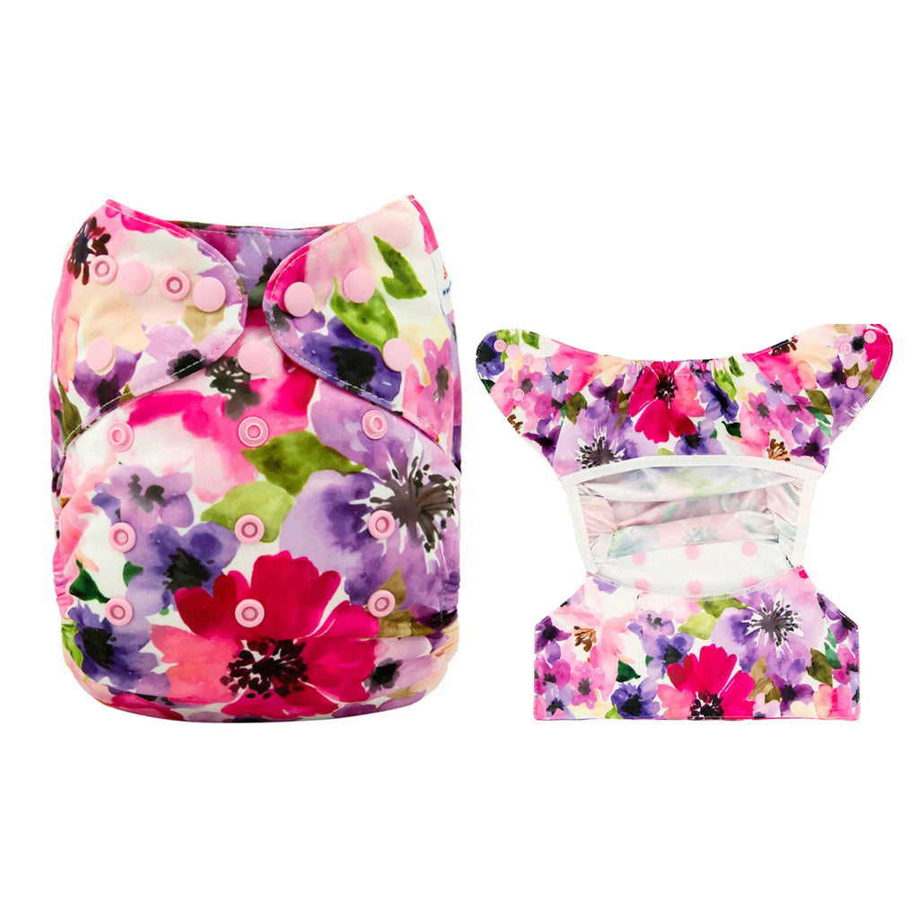 Couche bébé réutilisable lavable douce et confortable