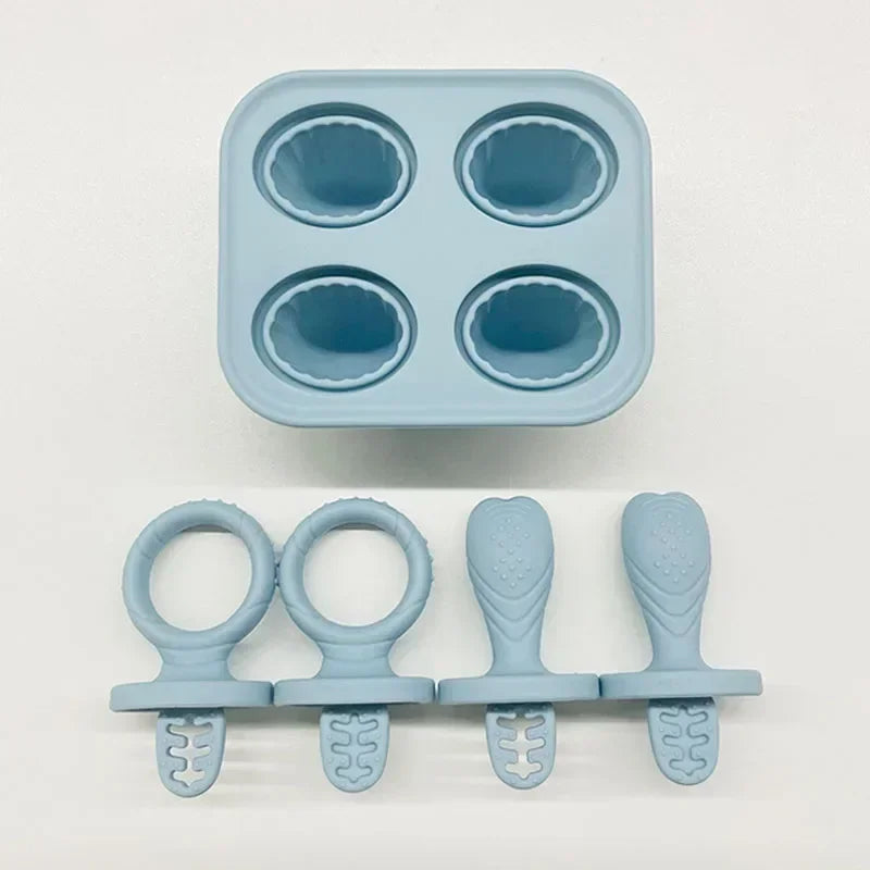 5 anneaux de dentition bébé en silicone sans BPA