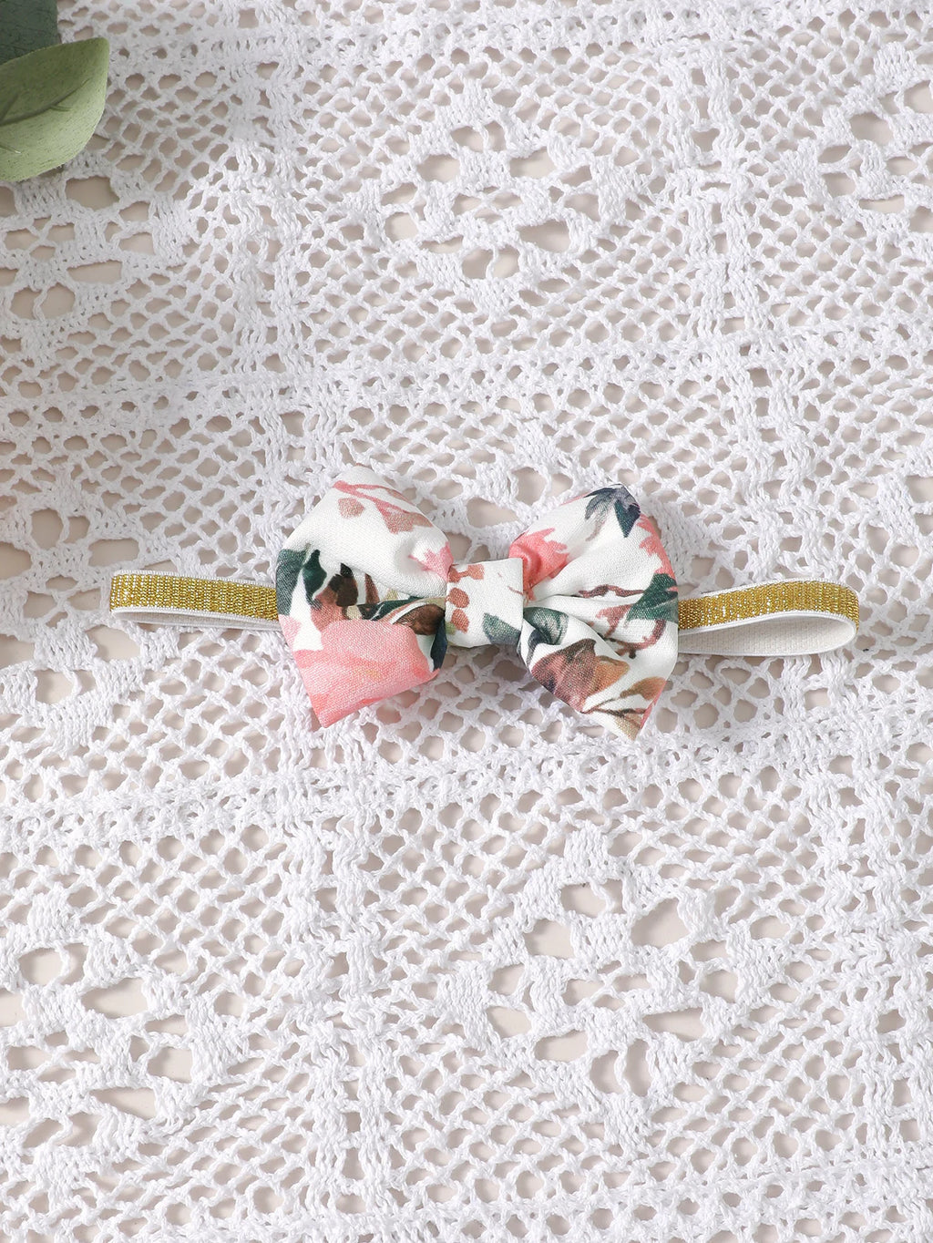 Tenue bébé fille à imprimé floral