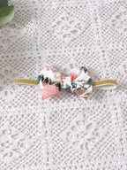 Tenue bébé fille à imprimé floral