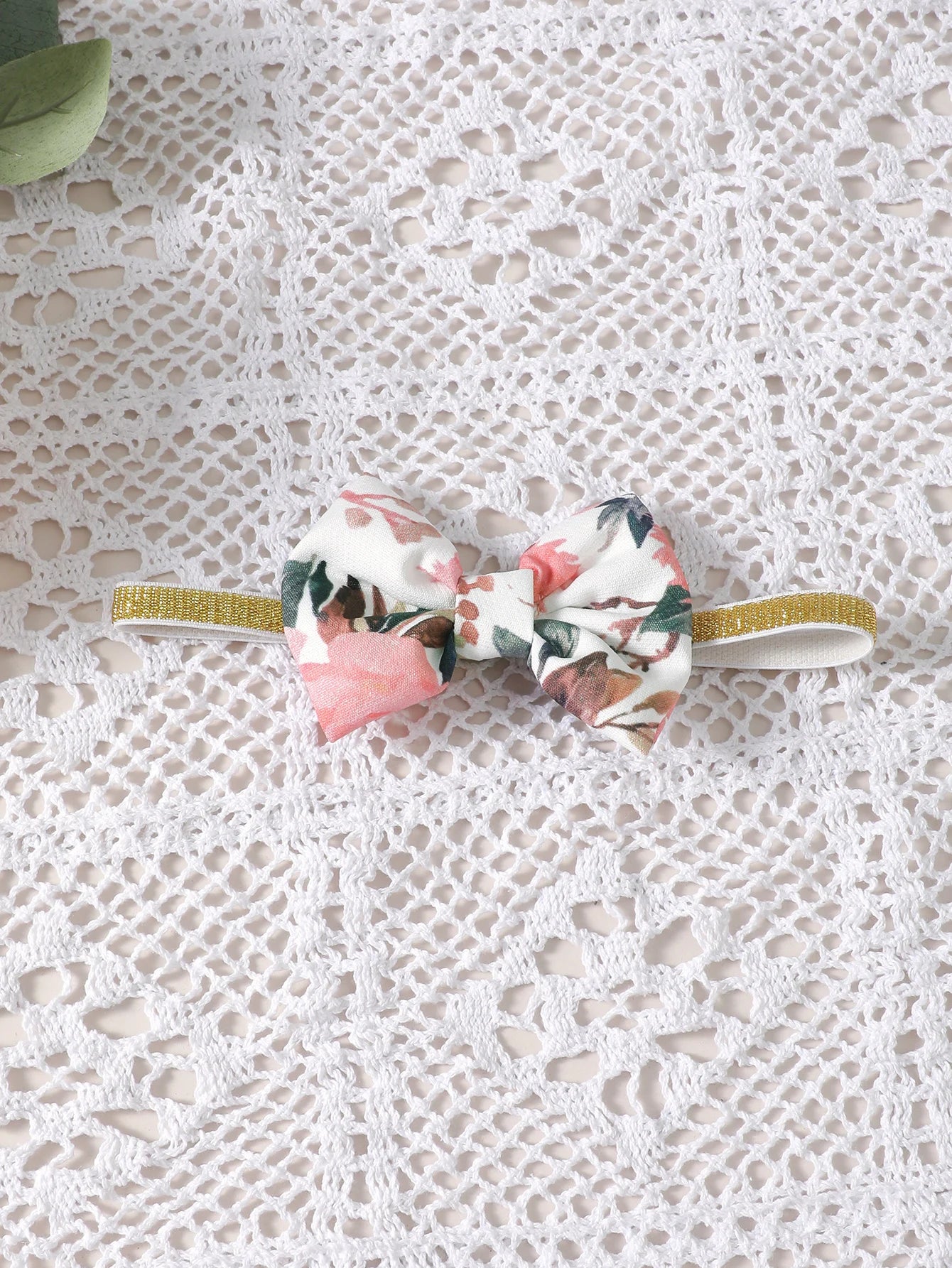 Tenue bébé fille à imprimé floral