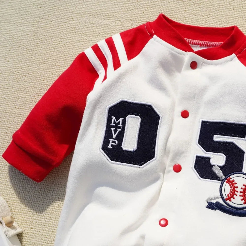 Combinaison bébé mi-saison en coton