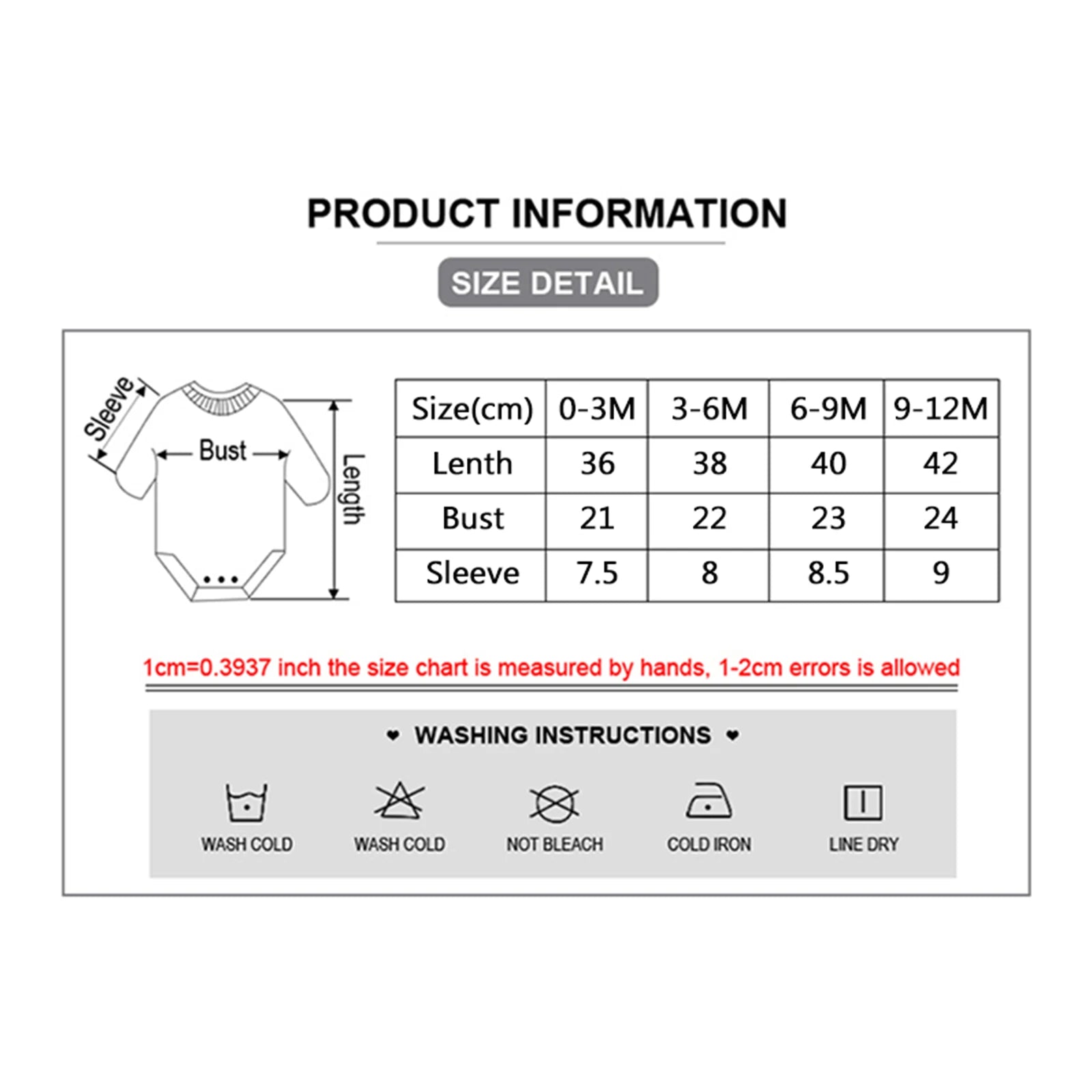 Vêtement bébé uni respirant