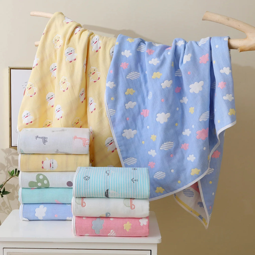 Couverture chaude en coton pour bébé