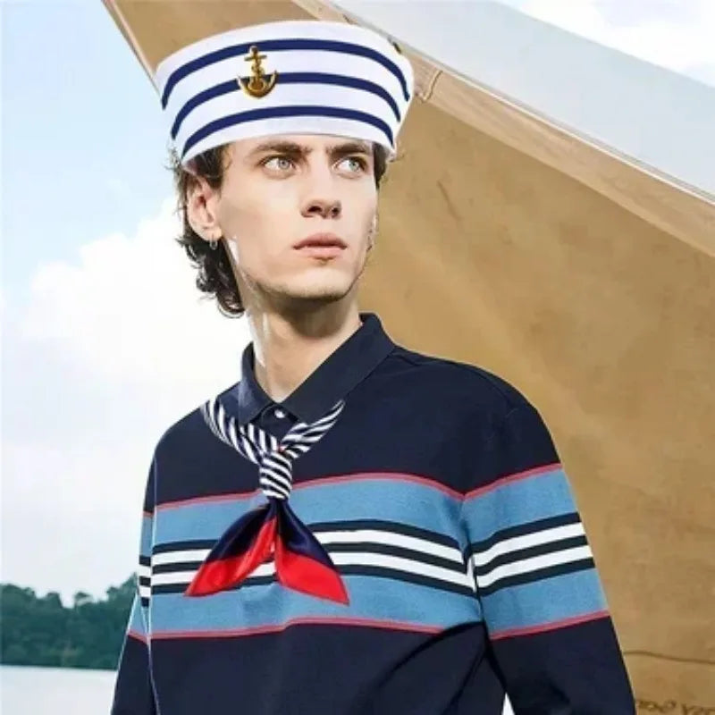 Ensemble chapeau capitaine marin