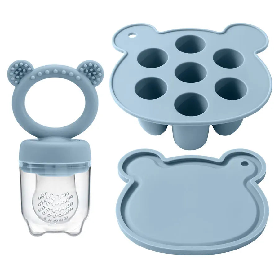 Moule glace bébé silicone avec Grignoteuse