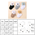 5 paires de chaussettes bébé douces et extensibles