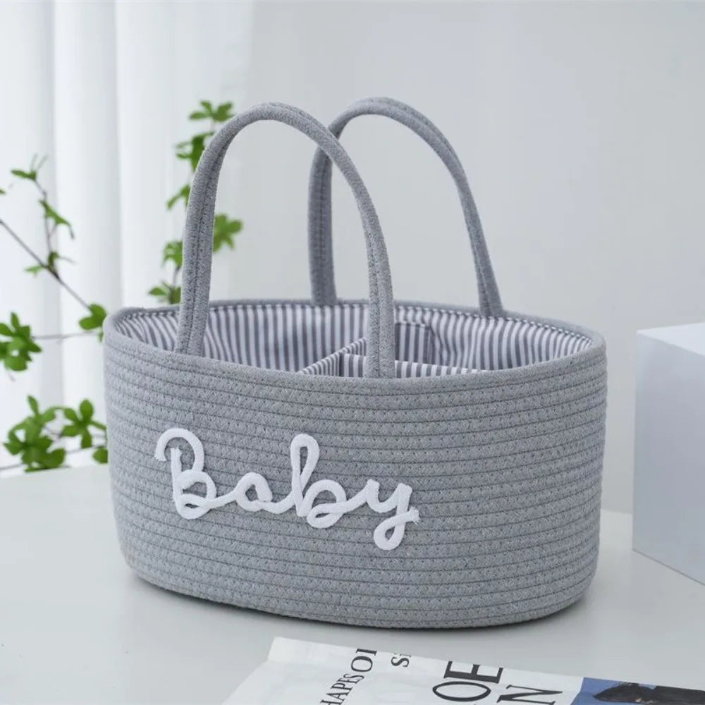 Panier de rangement bébé portable et pliable