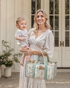 Sac de rangement bébé motif arc-en-ciel