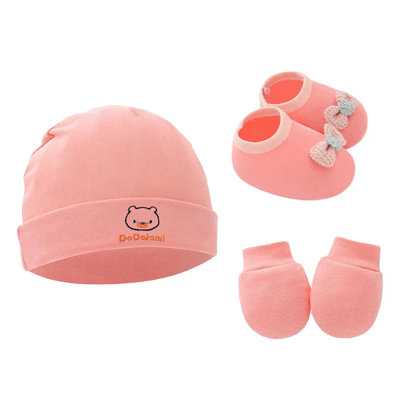 Ensemble naissance 3 pièces en coton