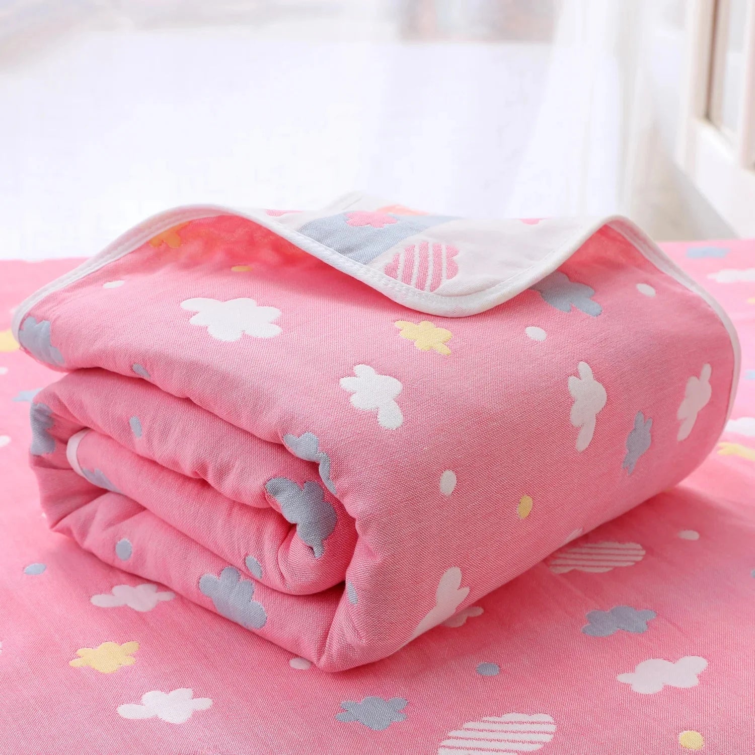 Couverture chaude en coton pour bébé