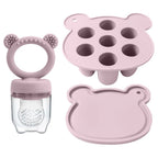 Moule glace bébé silicone avec Grignoteuse