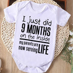 Body bébé manches courtes imprimé