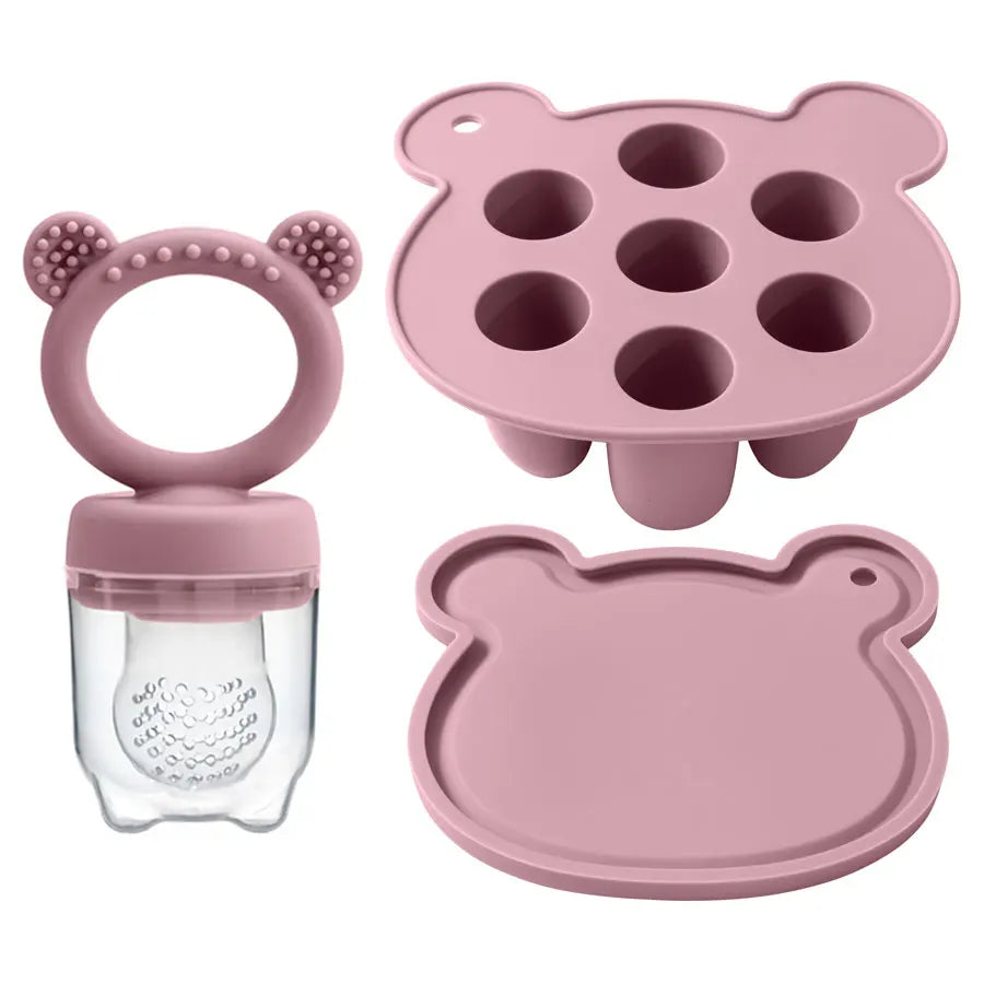 Moule glace bébé silicone avec Grignoteuse
