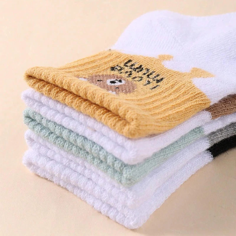 5 paires de chaussettes bébé douces et extensibles