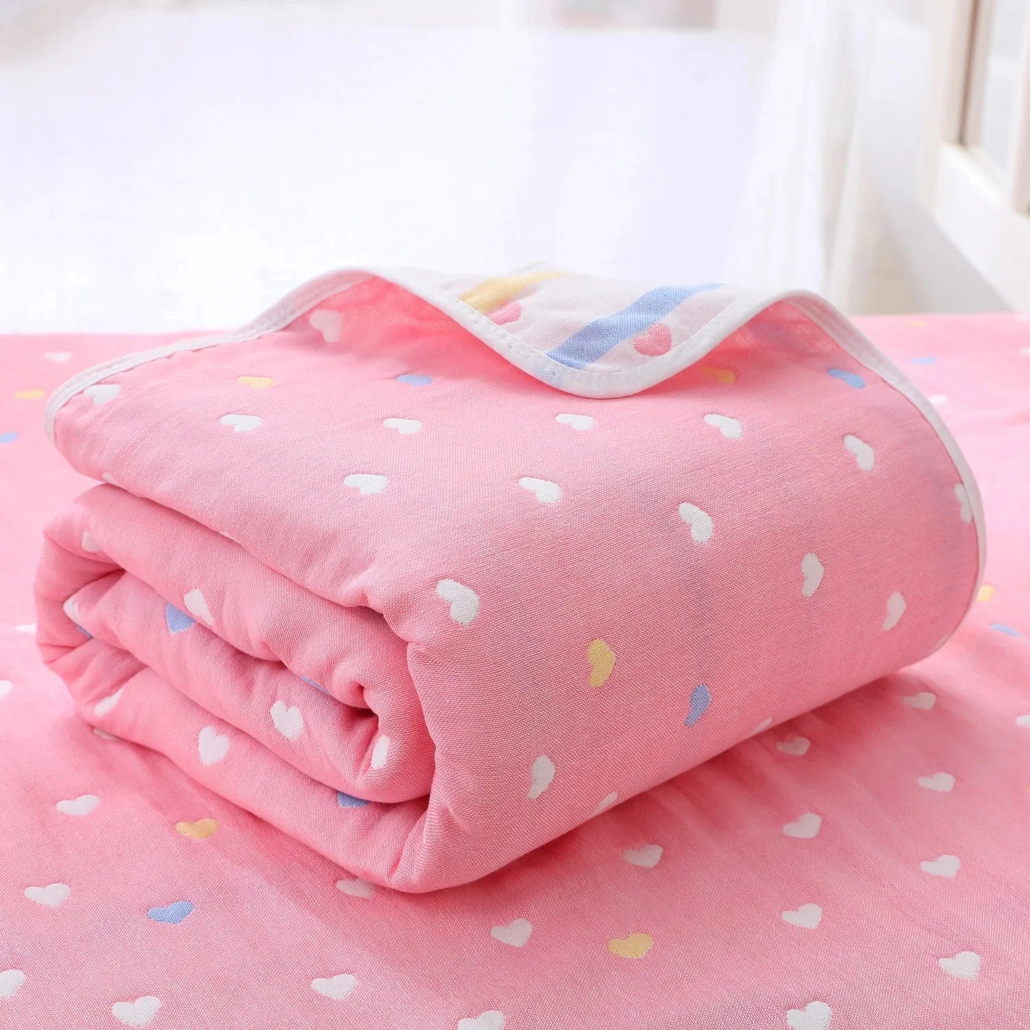 Couverture chaude en coton pour bébé