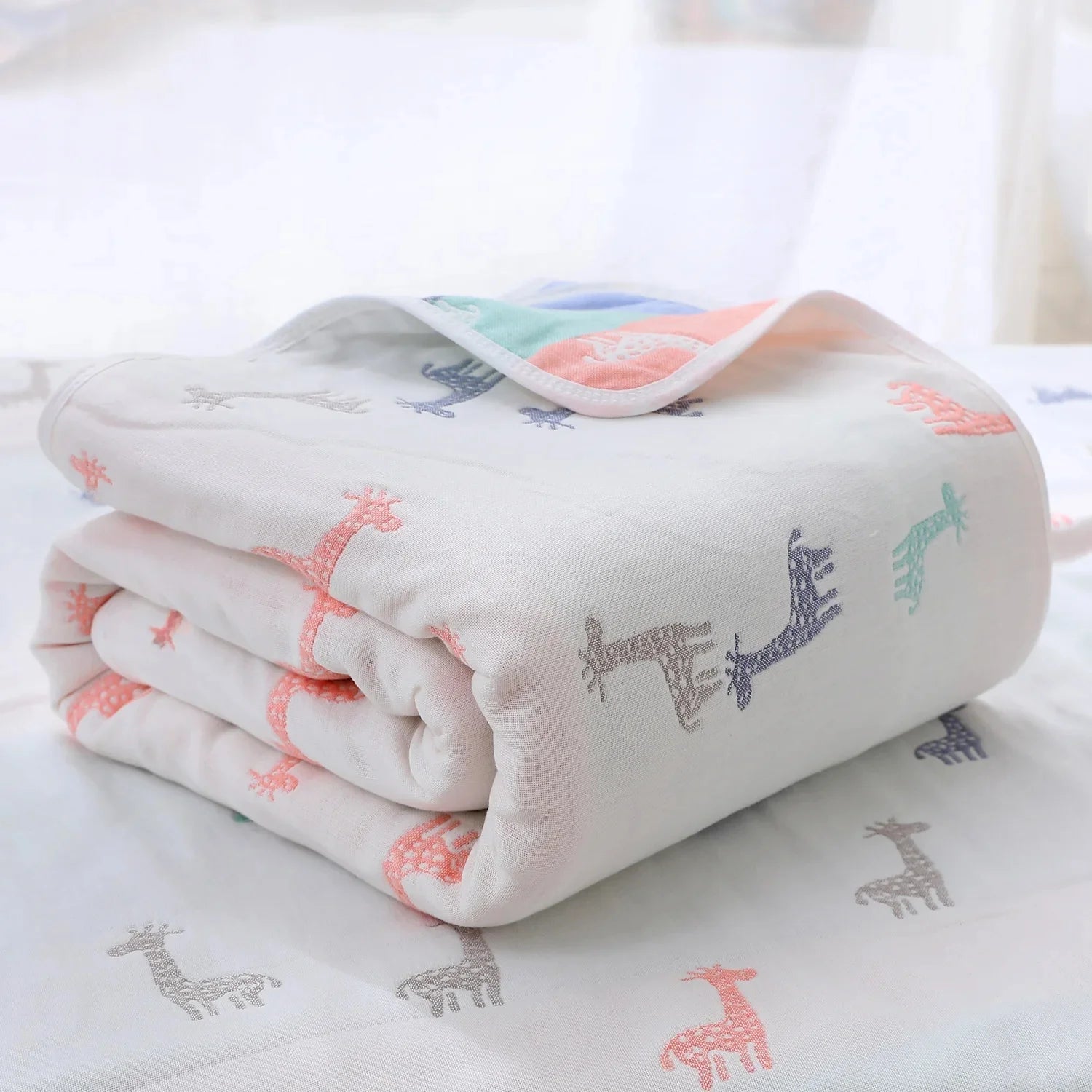 Couverture chaude en coton pour bébé