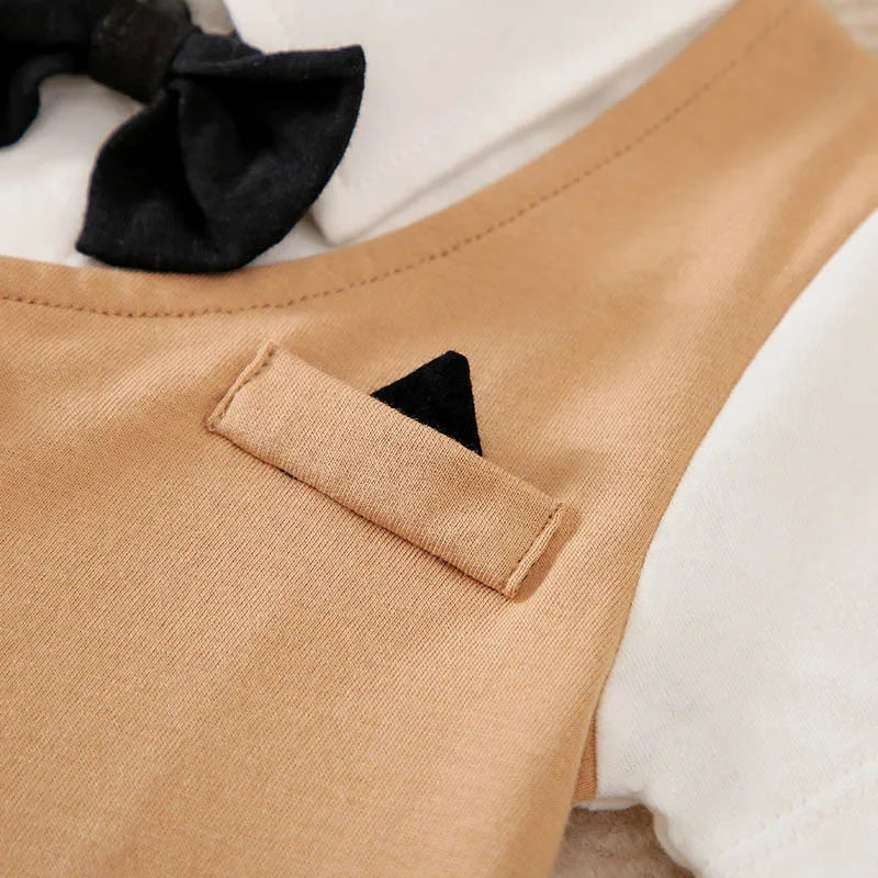 Combinaison bébé style gentleman