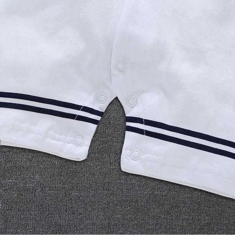 Combinaison été bébé thème marin